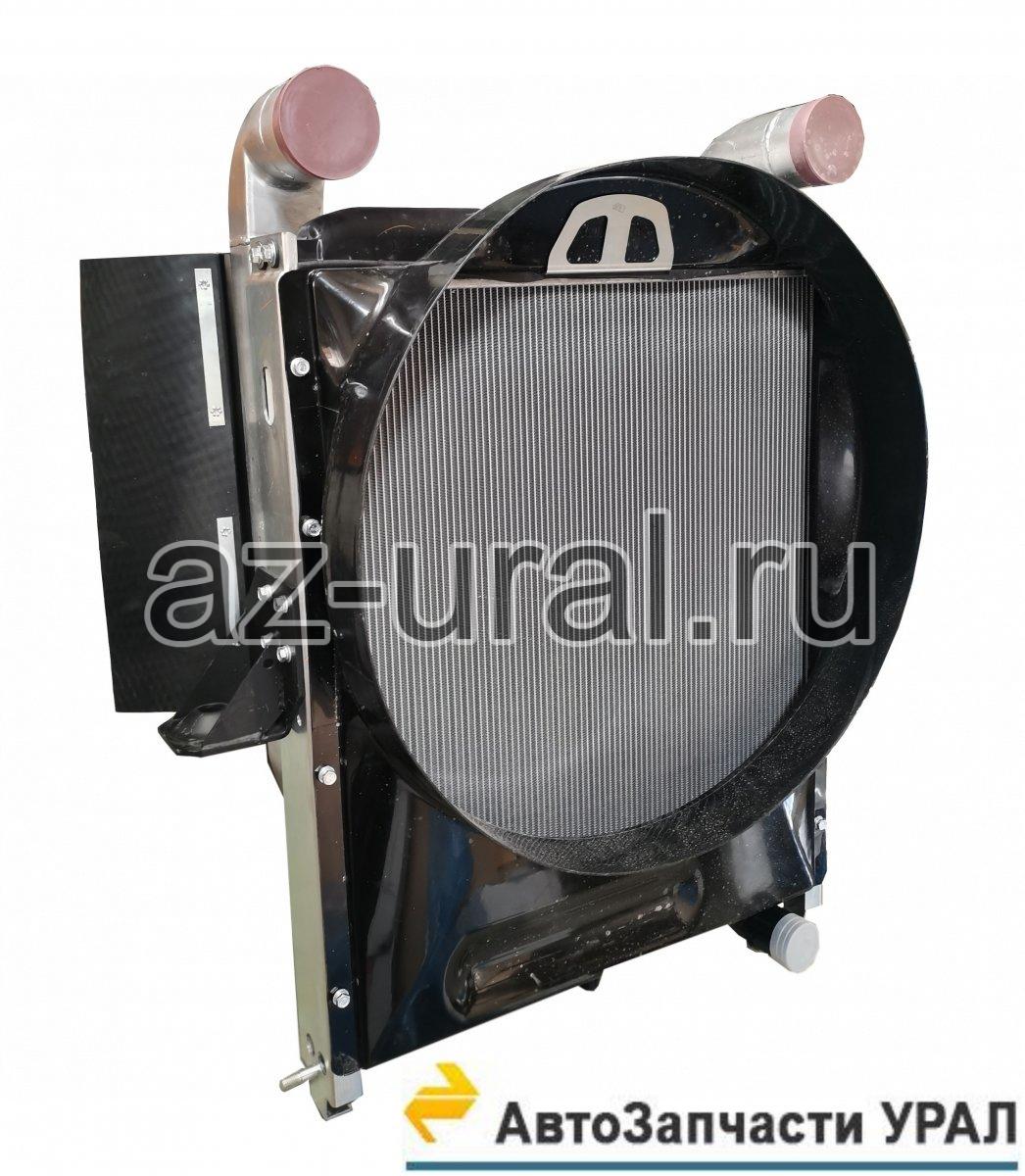 фото: АИ-1301012-02 Блок радиаторов с кожухом УРАЛ-NEXT (алюминий)