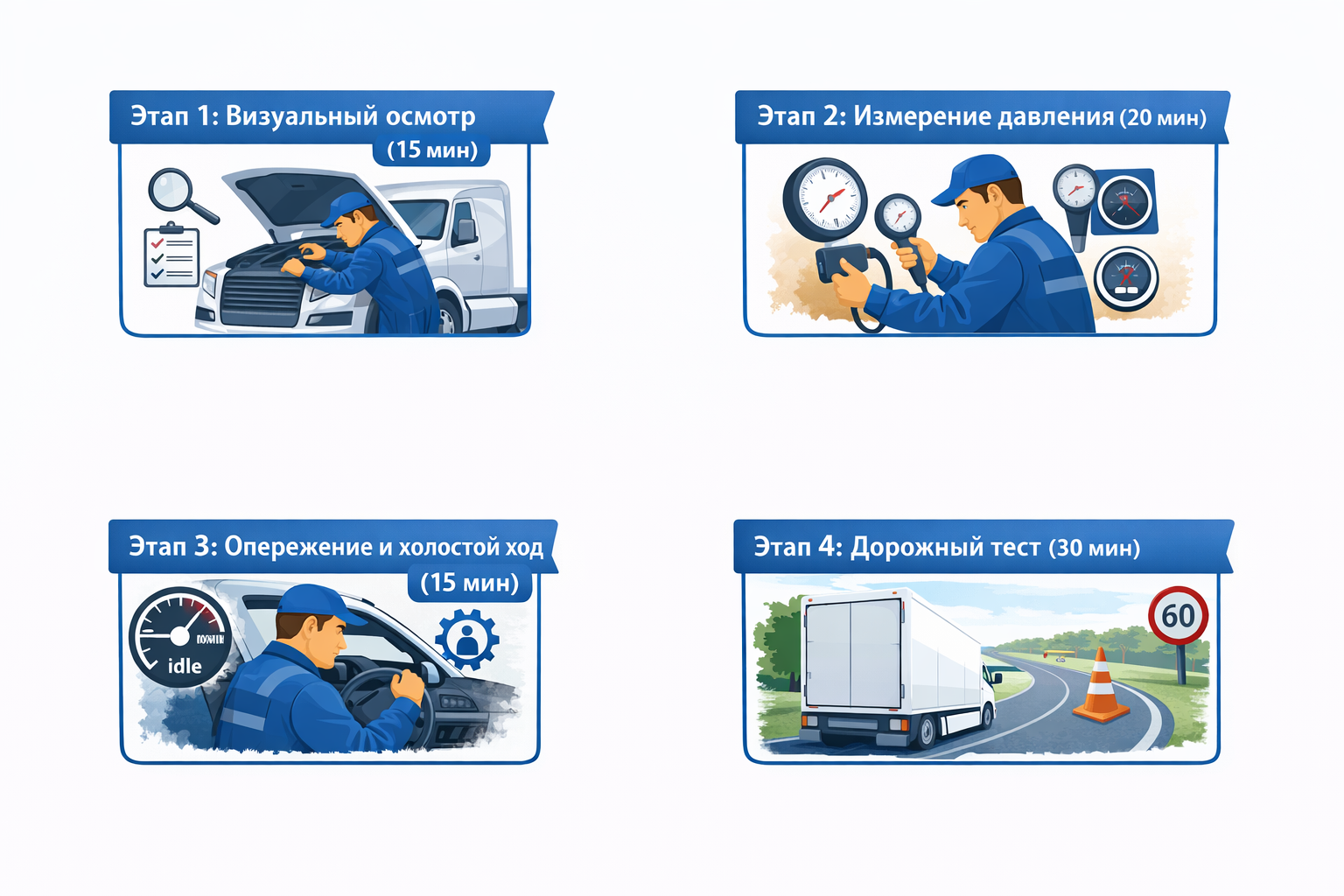 Пошаговая диагностика ТНВД (расширенный протокол)