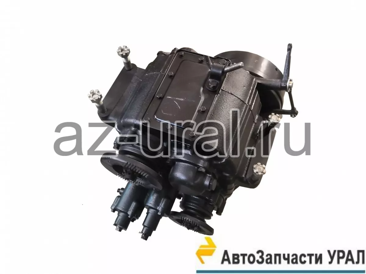 4320ЯМ-1800018-01 Коробка раздаточная в сборе с ручником (торцевые