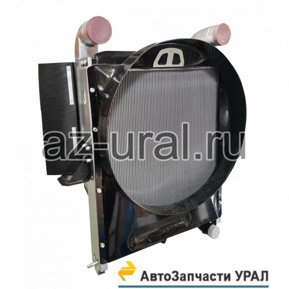 фото: АИ-1301012-02 Блок радиаторов с кожухом УРАЛ-NEXT (алюминий)