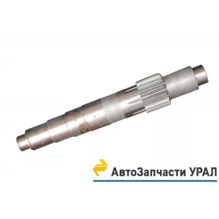 фото: 236-1701048-Б Вал промежуточный 13 зуб. КПП (двигатель ЯМЗ)