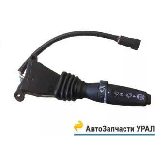 фото: UC1A11.3709300  Переключатель стеклоочистителя с функцией моторного тормоза УРАЛ-NEXT UC1A11.3709300